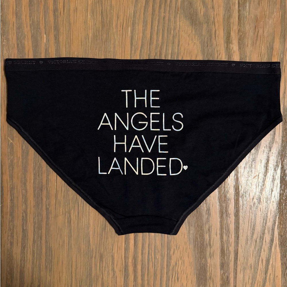 NWT 2014 Victoria's Secret Angels Have Landed Signature Cotton Hiphugger Panty M